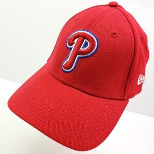 Philadelphia Phillies Hat New Era 39Thirty Stretchy MLB Baseball Cap L/XL